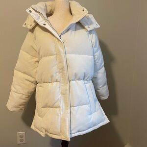 NWT A&F Corduroy Ultra Mid Puffer